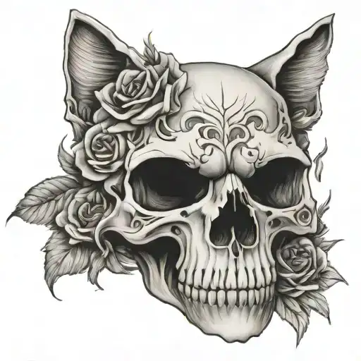 Cat Skull