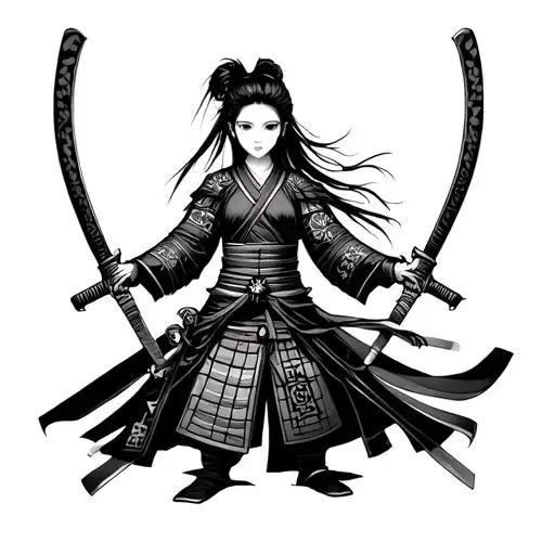 Japanese Samurai Girl 2 Sword