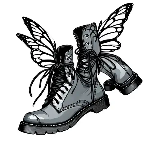 Fairy Combat Boots