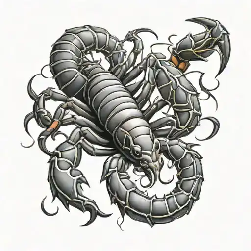 Scorpion Tattoo Design