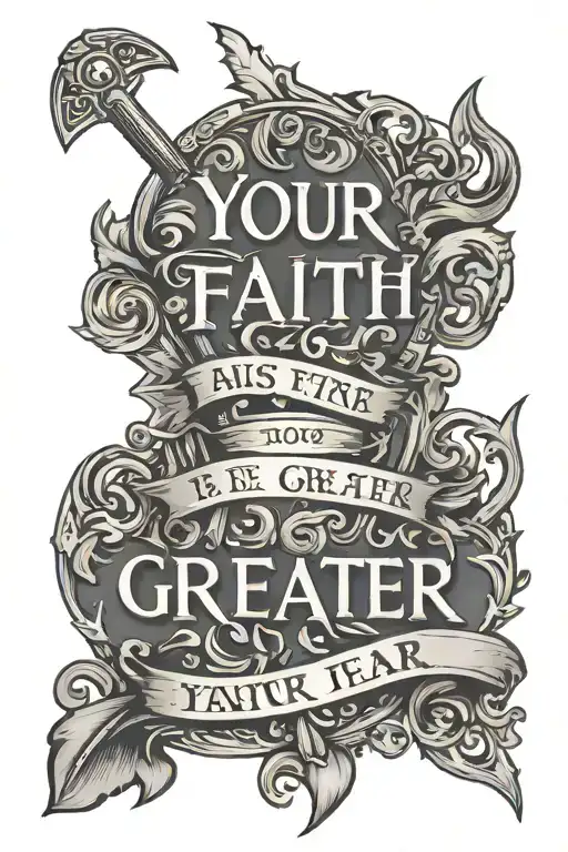 Your Faith Has To Be Greater Than Fear