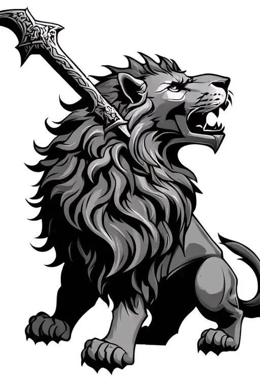 Crusader Lion