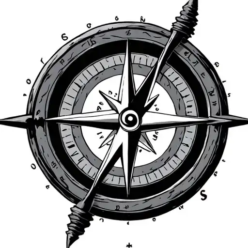 Compass Initials H A X S Instead Of N E S W