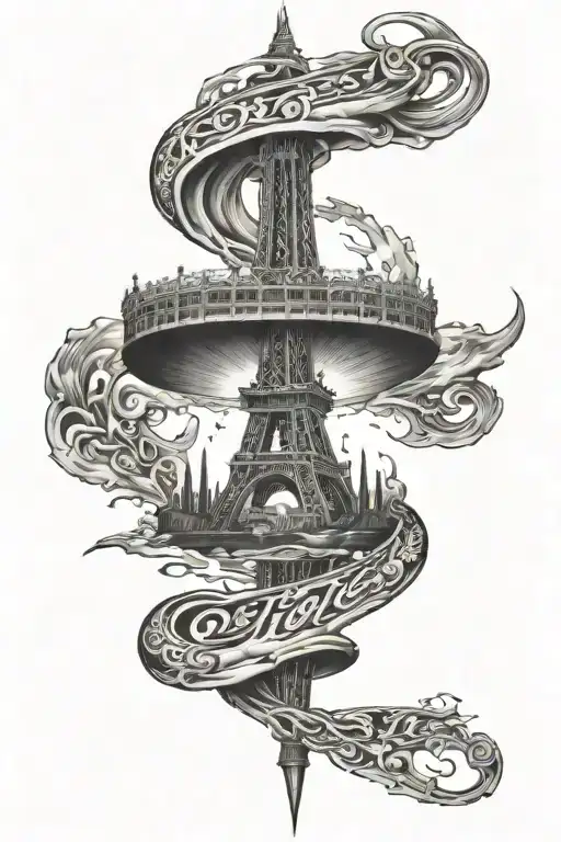 Lighting Going Through The Word Torres