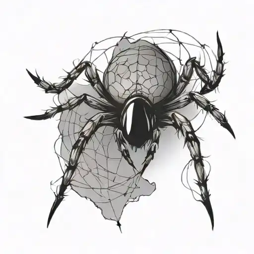 Minimalist Spider Filled