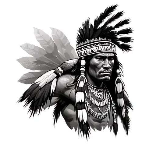 Yaqui Native Warrior