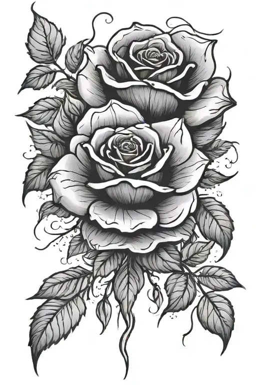 Thunder Storms And A Black Rose