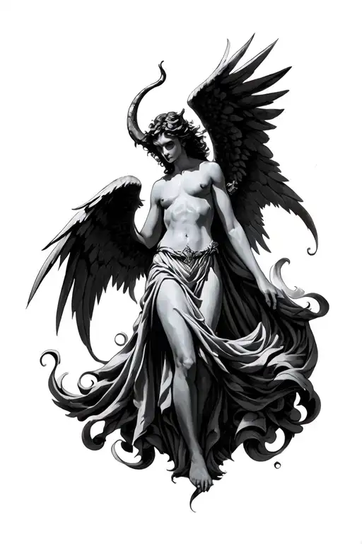 Angel Movie With Demon With Wings