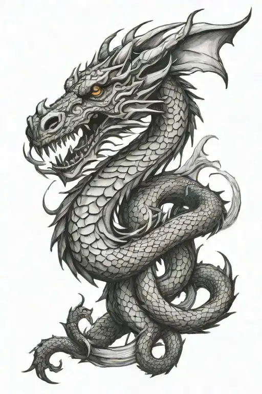 A Dragon Inspired By Christianity