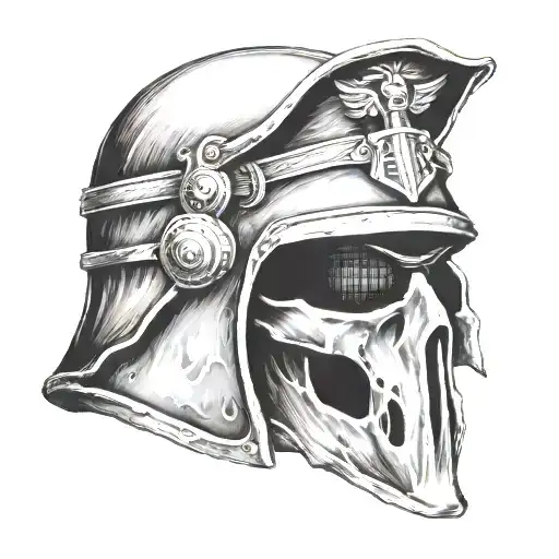 Friend Die At War Helmet