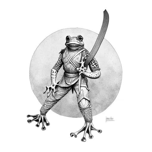 Frog With Yhorm The Giant Outfit And Machete