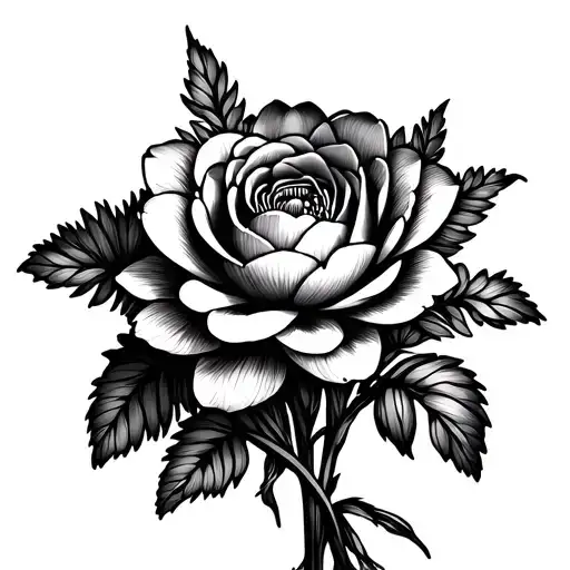 Peony Rose Narcissus Sweet Pea Water Lily Aster Small Bouquet