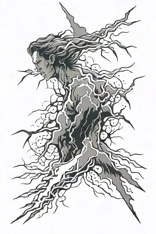 Lightning Sky And Strength