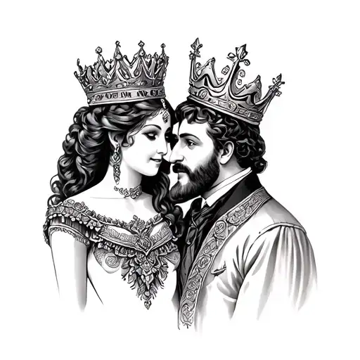 King Queen Mom And Dad