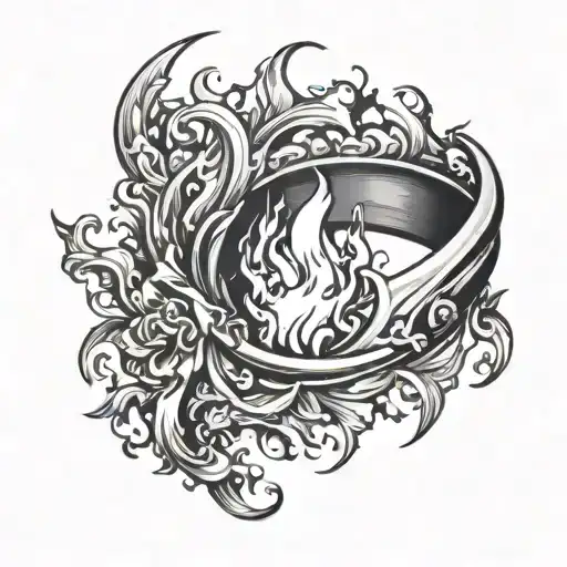 Flame Ring Design