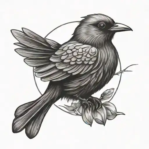 Black Bird And Sunshine