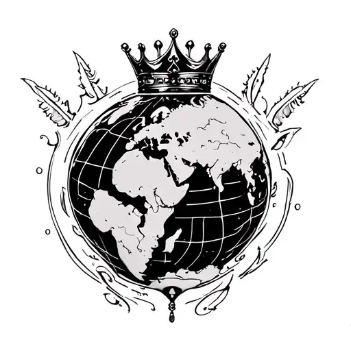 World With A Crown On Top