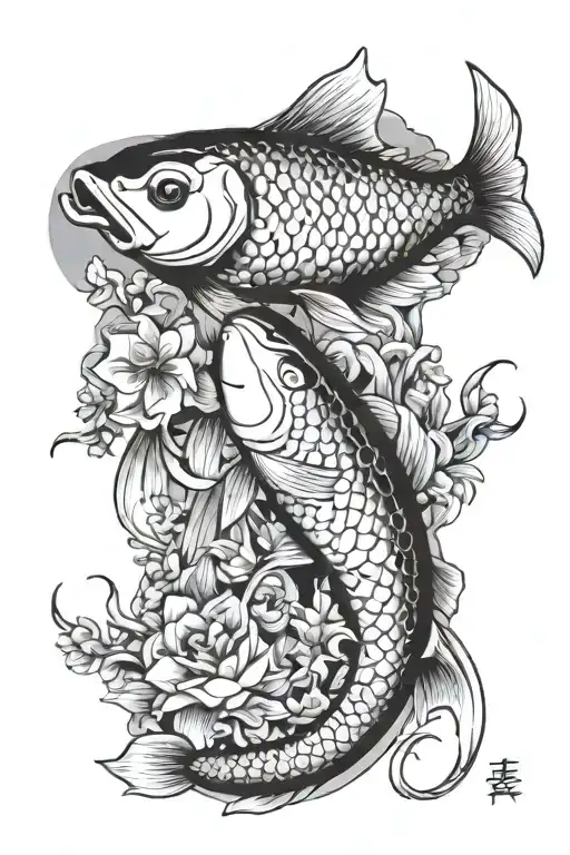 Koi Fish And Crawfish And Aries Together