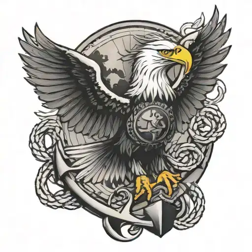 The Marine Corps Eagle Globe And Anchor