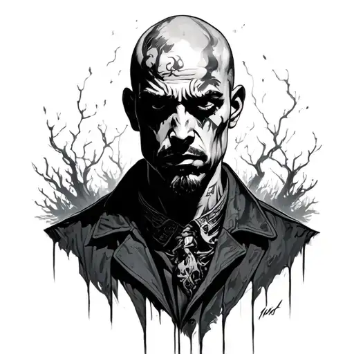 Darkness And Loneliness Man