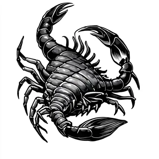 Scorpion And Fish Arm