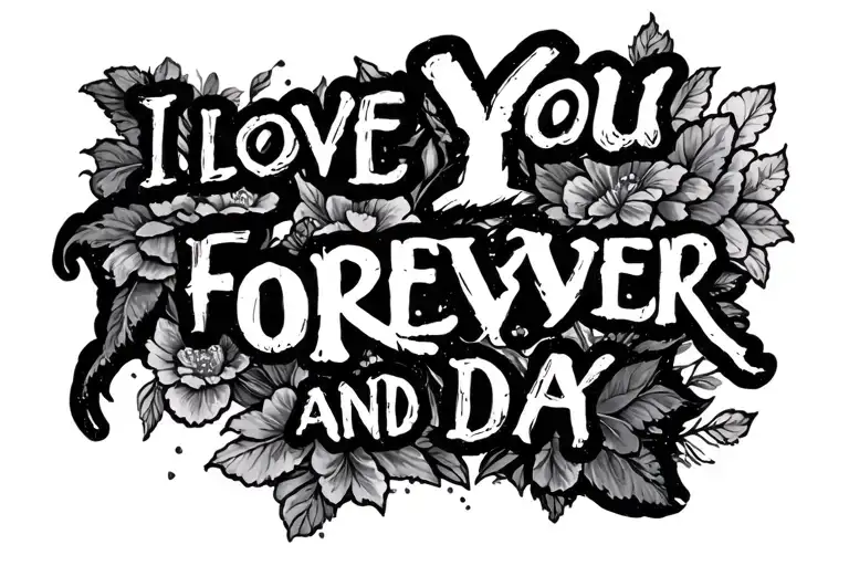 I Love You Forever And A Day