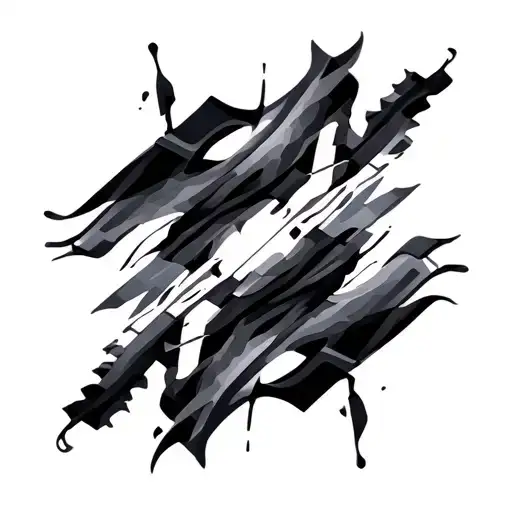 3D Isometric Random Chaotic Shape Patterns