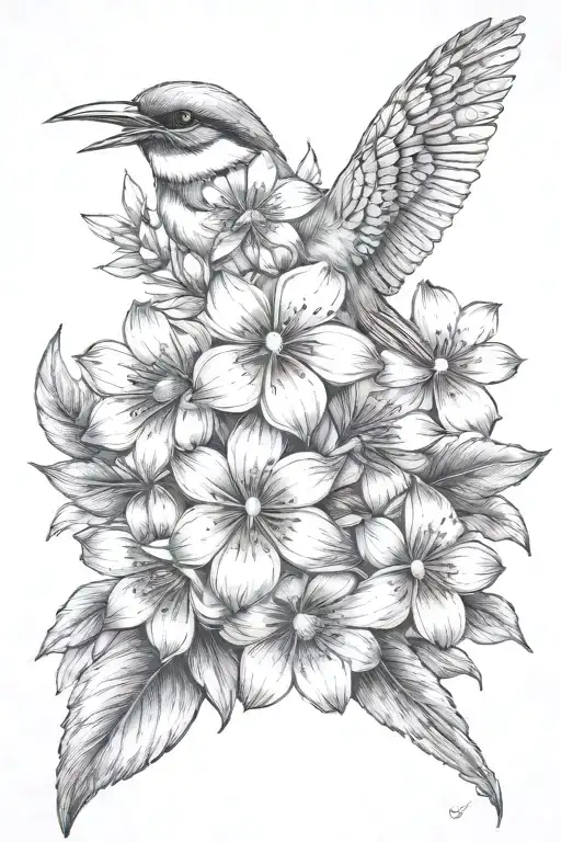 Bee Eater Chasing Bees