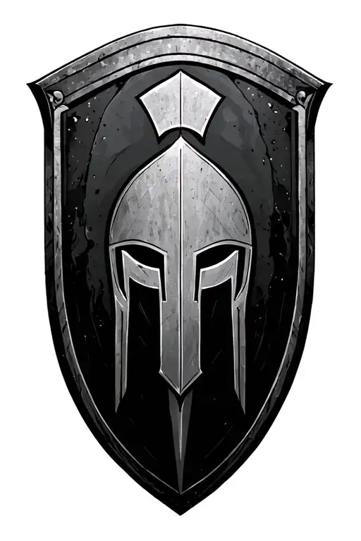 Spartan Shield Circle