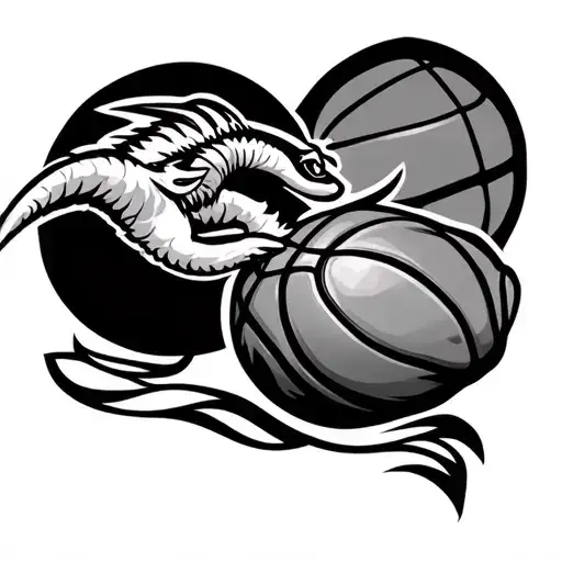 Capricorn And Basketball