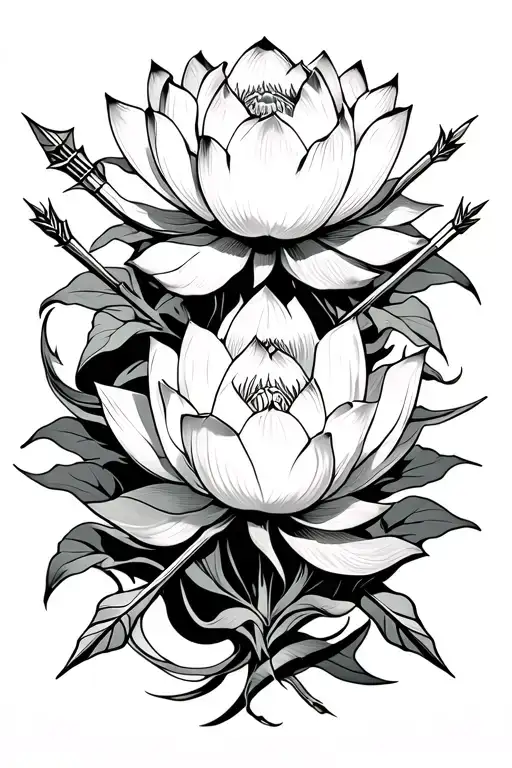 Lotus And Arrows
