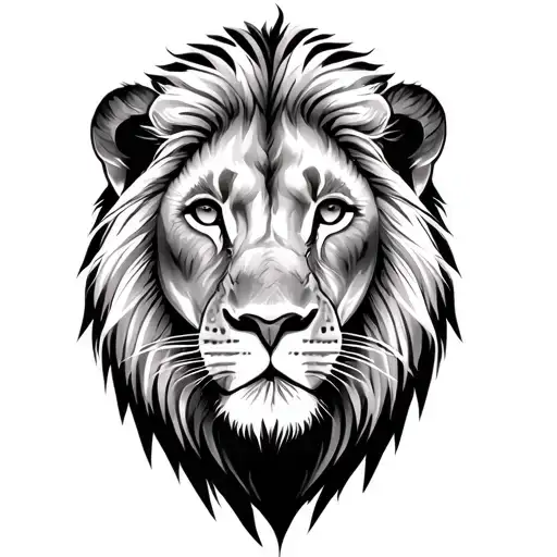 Lion And 3 Female Cubs