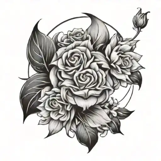 Incorporate Symbols Of Strength And Resilience Into A Name Tattoo Design