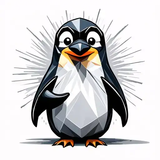 Geometric Penguin Playing