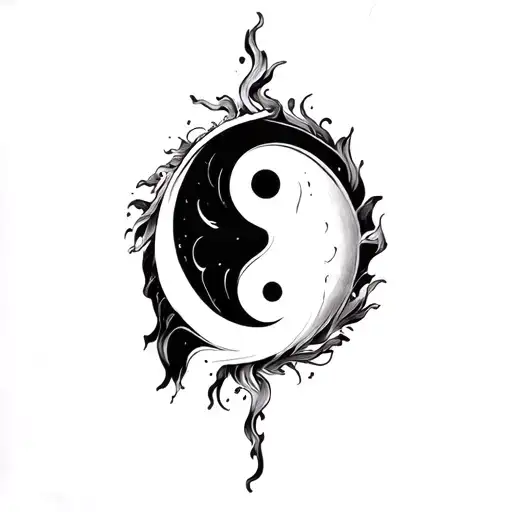 Yin-yang On The Bicep