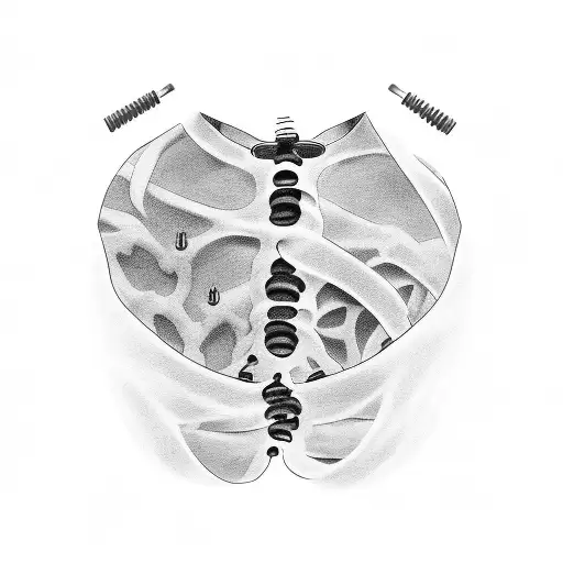 Chest Tattoo Never Give Up Surrounded By Family What Gives Me Strength