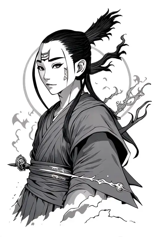 Avatar The Last Airbender Line Work