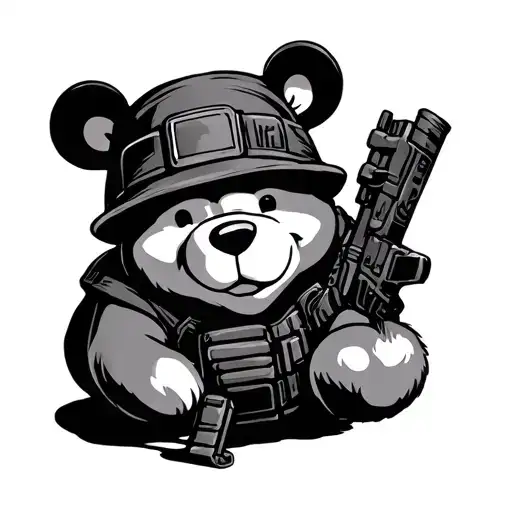 Pooh Bear Combat Gear