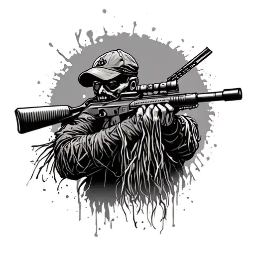 Ghillie Sniper