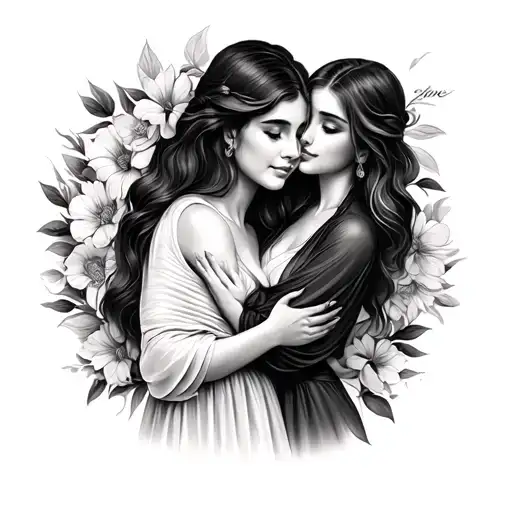 Common Tattooing Mother Loved Girls Family Family