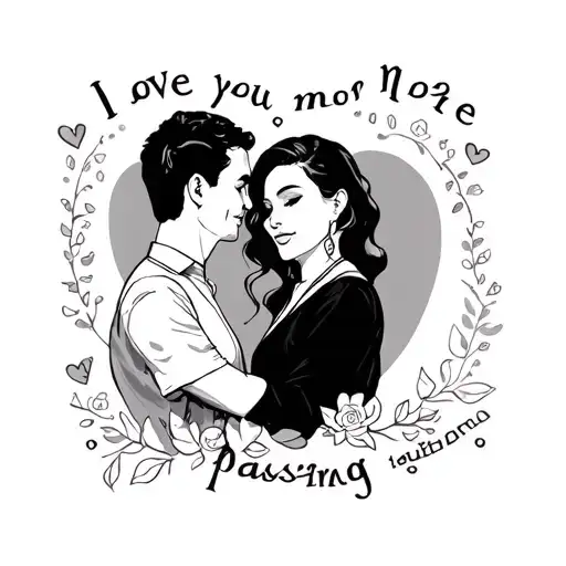 I Love You More Passing Husband