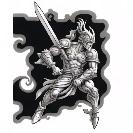 Hermes God Of Wealth Sword