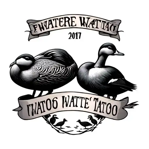 Waterfowl Band With Date