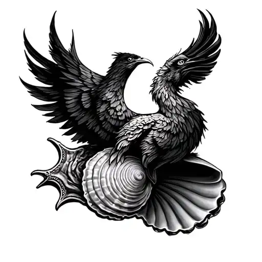 Seashell And Phoenix