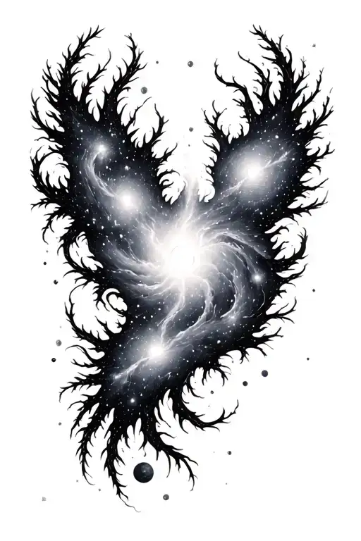 Nature And Galaxies Forming The Shape