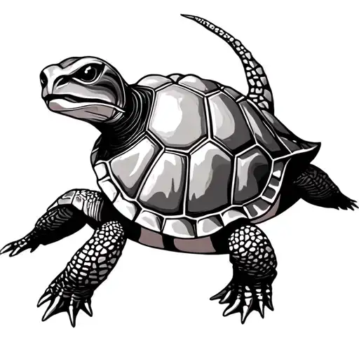 Turtle Trisquel In Medio