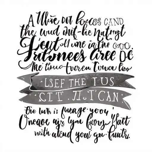 Quotes Written Different Shape