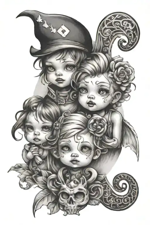 Three Kids That Name Starts With S