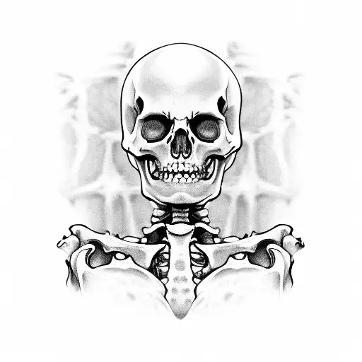 Skeleton With Big Titties