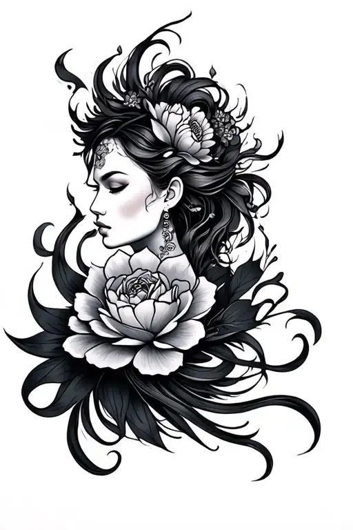 Black And Gray Izumi Sleeve